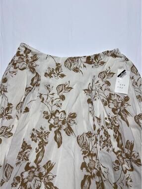 a new day Floral Print Midi Skirt
